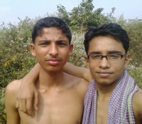 Me friend